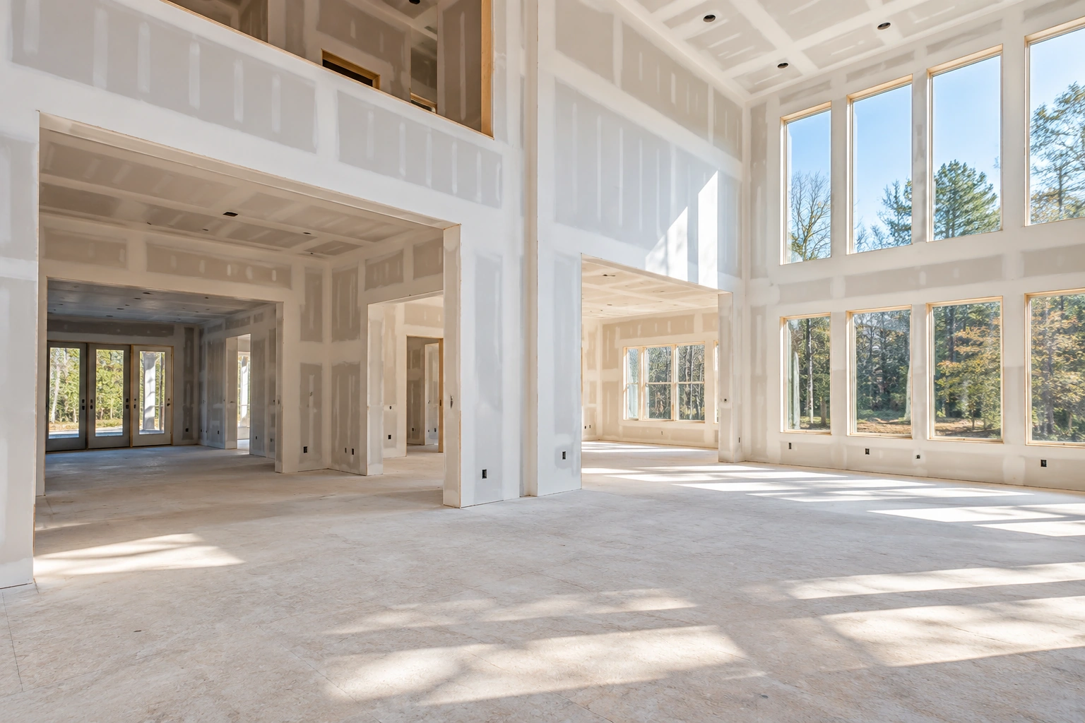 Our drywall services — an Atlanta-area architectural interior
